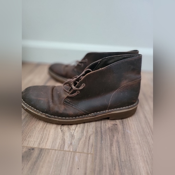 leather‎ Chelsea boots from clarks size 10 - Picture 3 of 5